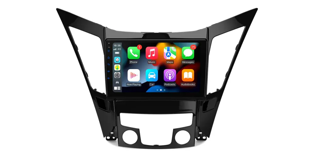 Hyundai Sonata DAB+ bilstereo Android 12 CarAutoPlay 9