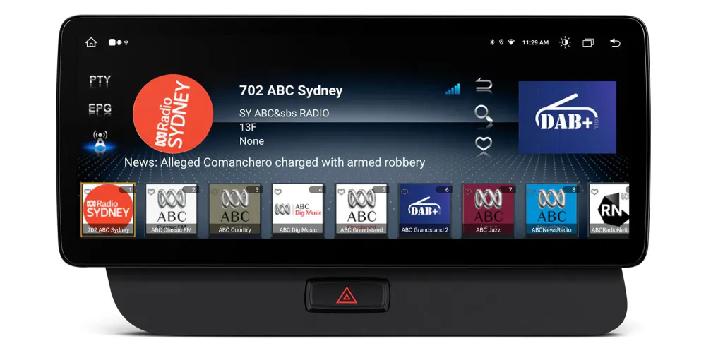 Android DAB+ bilstereo for Audi Q5 Multimedia | 12.3