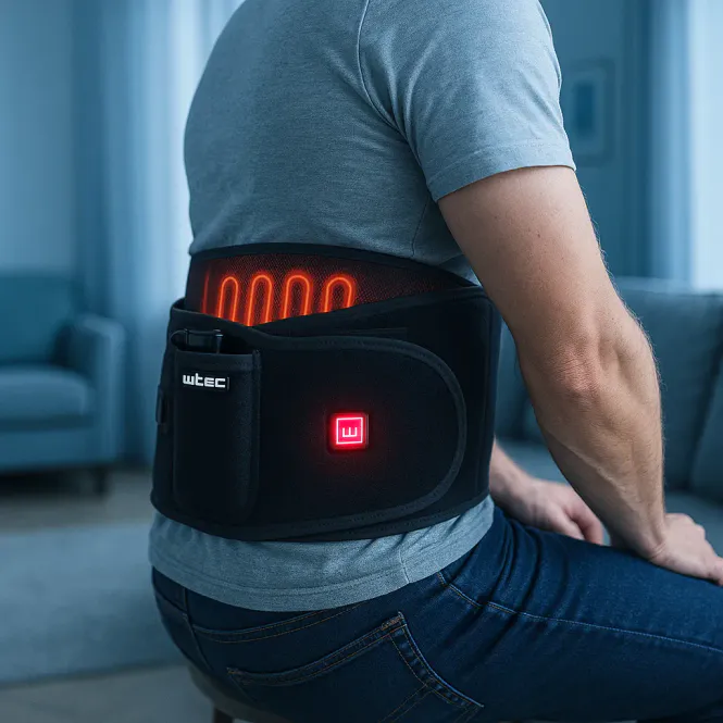 Hovedbilde Oppvarmet korsryggbelte XL- 4XL - W-TEC HEATbelt