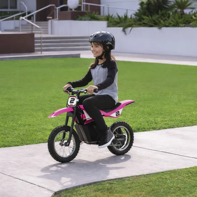 Hovedbilde Razor Dirt Rocket MX125 Pink - El cross for barn