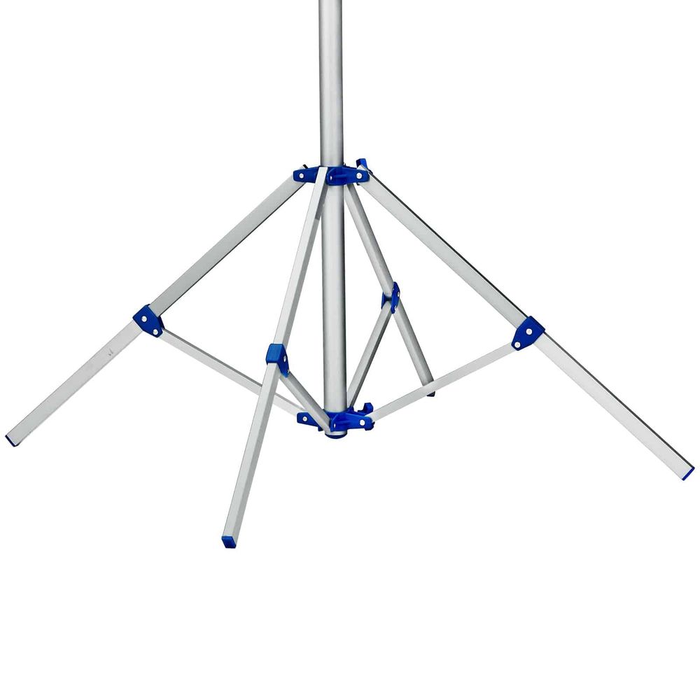 Roterende tørkestativ aluminium - 14m line