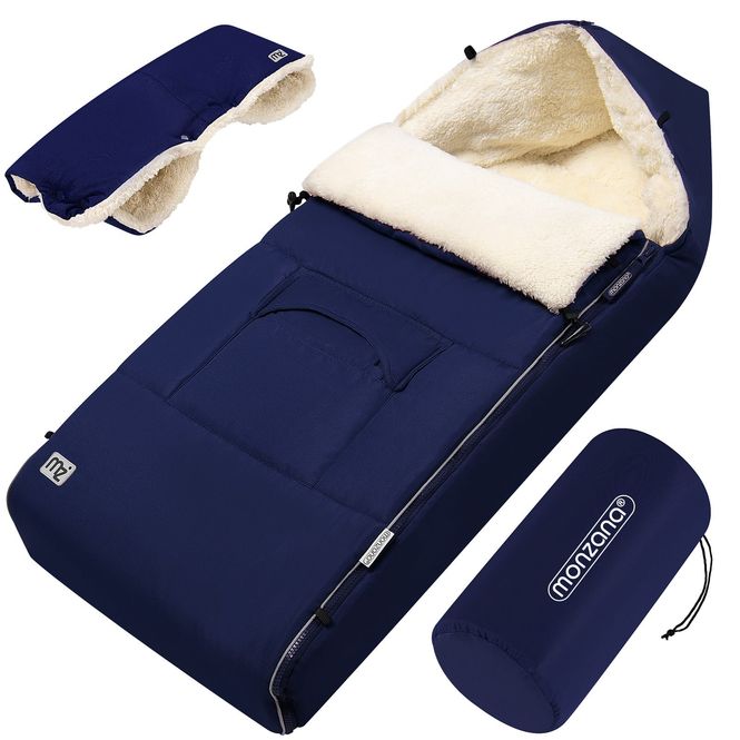 Hovedbilde Baby vognpose Premium 90x60cm - Marineblå