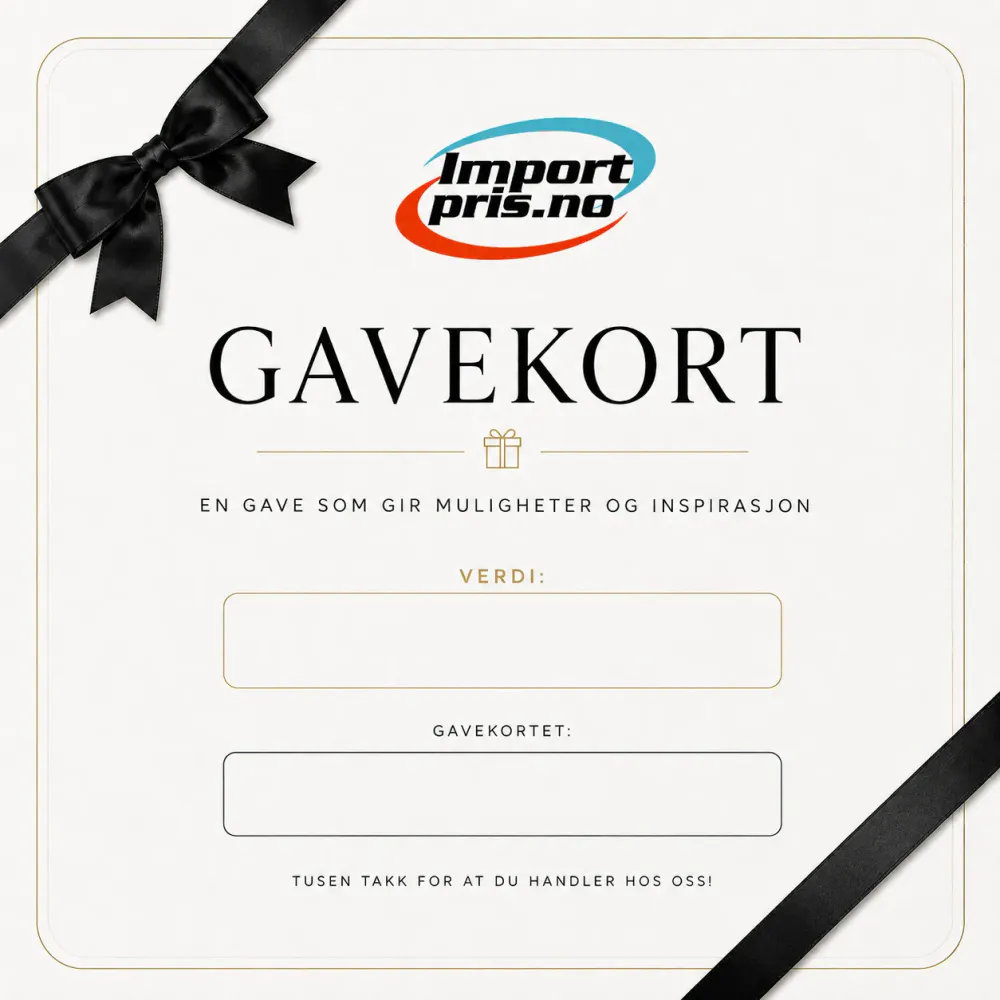 Gavekort hos Importpris.no