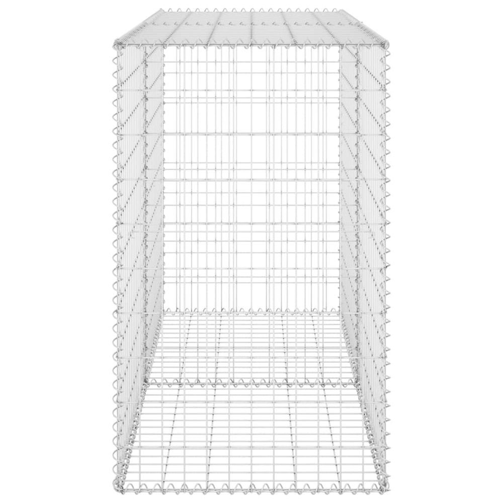 Gabion med dekker galvanisert stål 150x60x100 cm