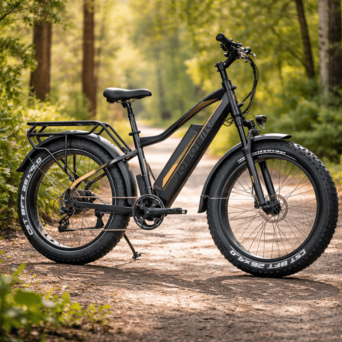 JOBOBIKE Robin PRO elsykkel fatbike 250W - 180km
