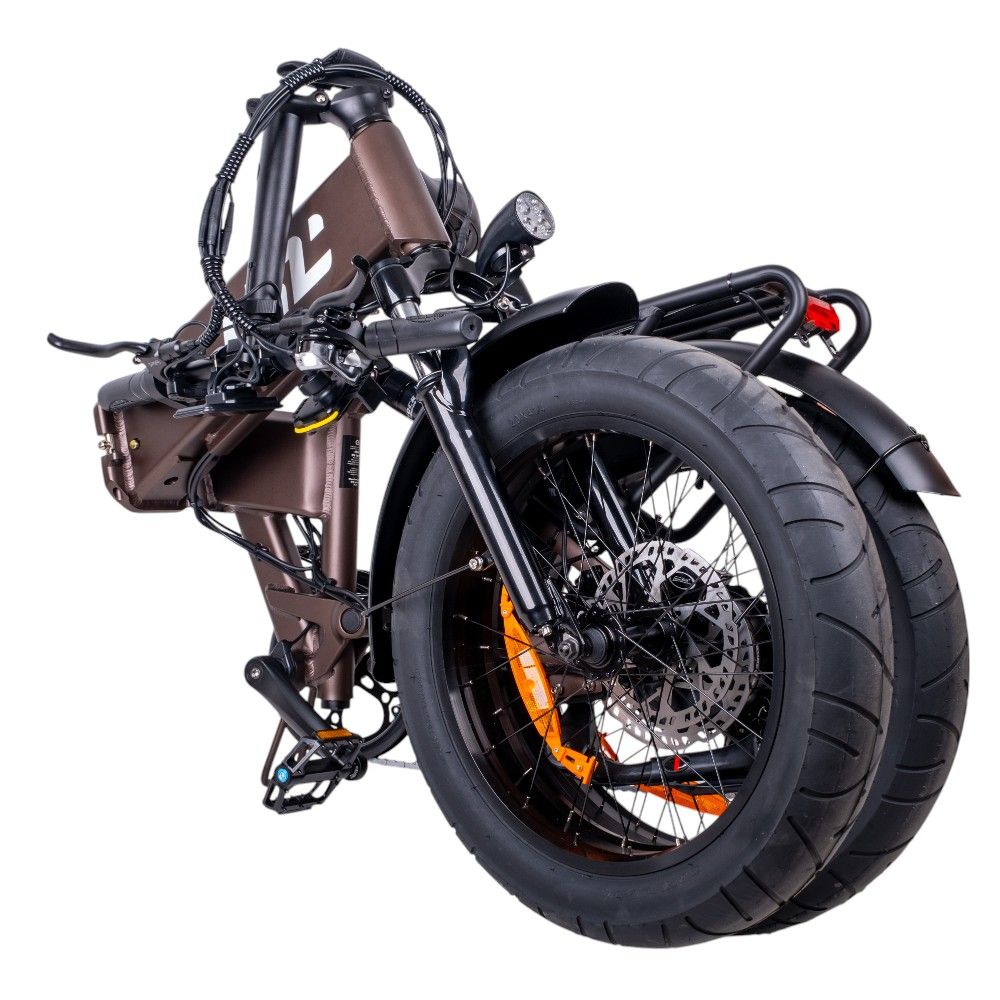 Sammenleggbar elsykkel fatbike inSPORTline ISL Baxom Lite 720Wh – 20