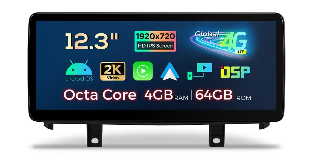 BMW X5 F15/X6 F16 NBT Android 13 DAB+ 12,3