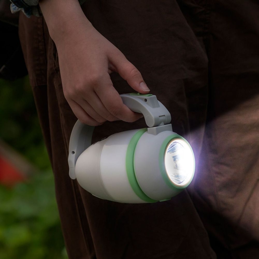 Campinglykt med powerbank - 4 i 1