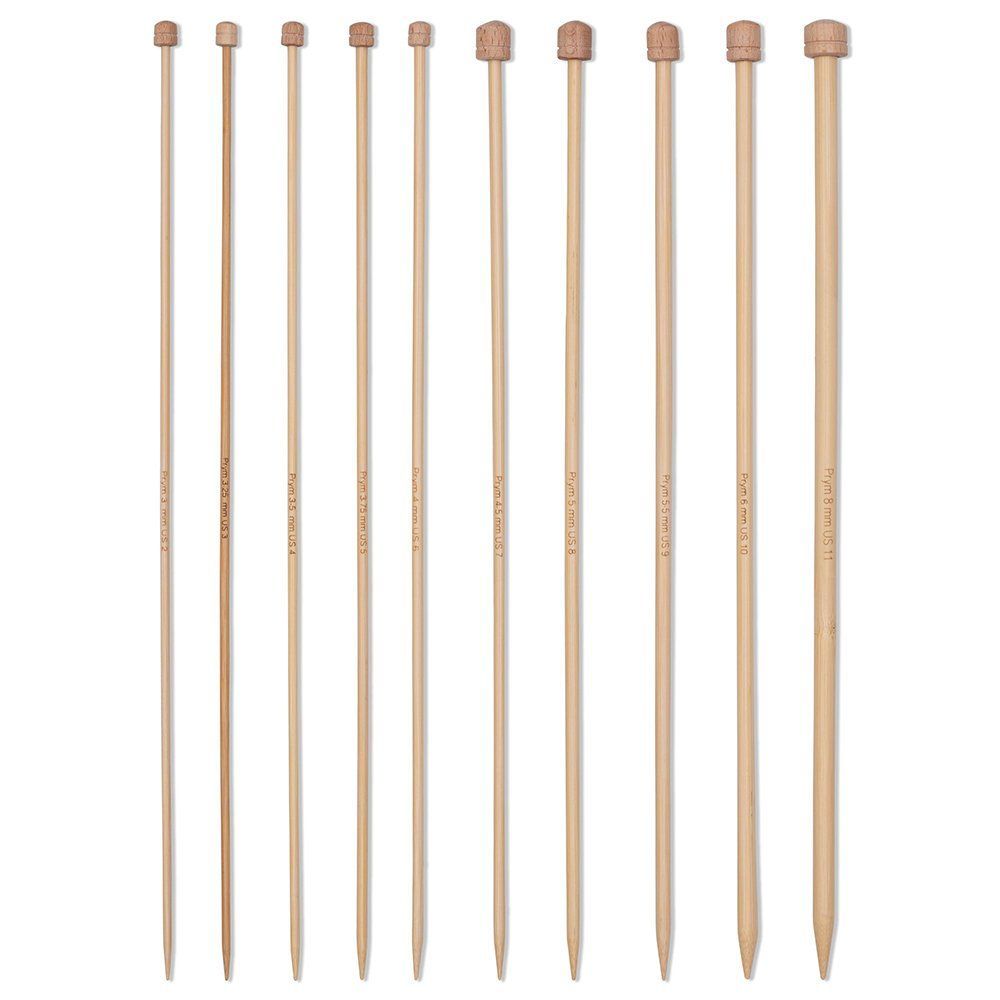 Parpinnesett i bambus 3,0–8,0 mm 10 stk – Prym