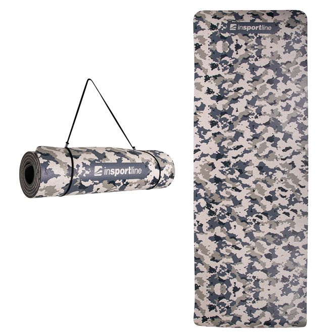 Hovedbilde Treningsmatte Camu 173x61x0,4cm - grå/brun