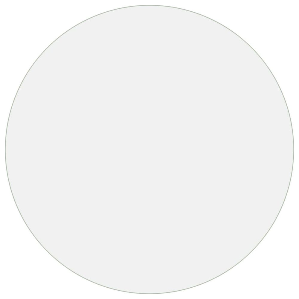 Bordbeskytter gjennomsiktig 2 mm - Ø80 cm