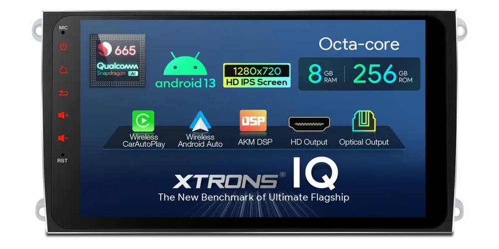 Android 13 bilradio for Porsche Cayenne – Qualcomm 665