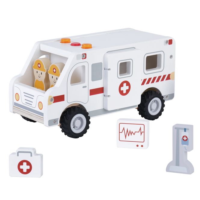 Hovedbilde Ambulanse i tre med lyd - Kinder and Kids