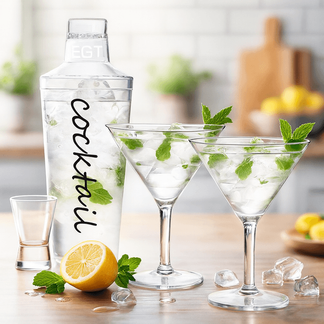 Hovedbilde Cocktail mixer sett i 4 deler