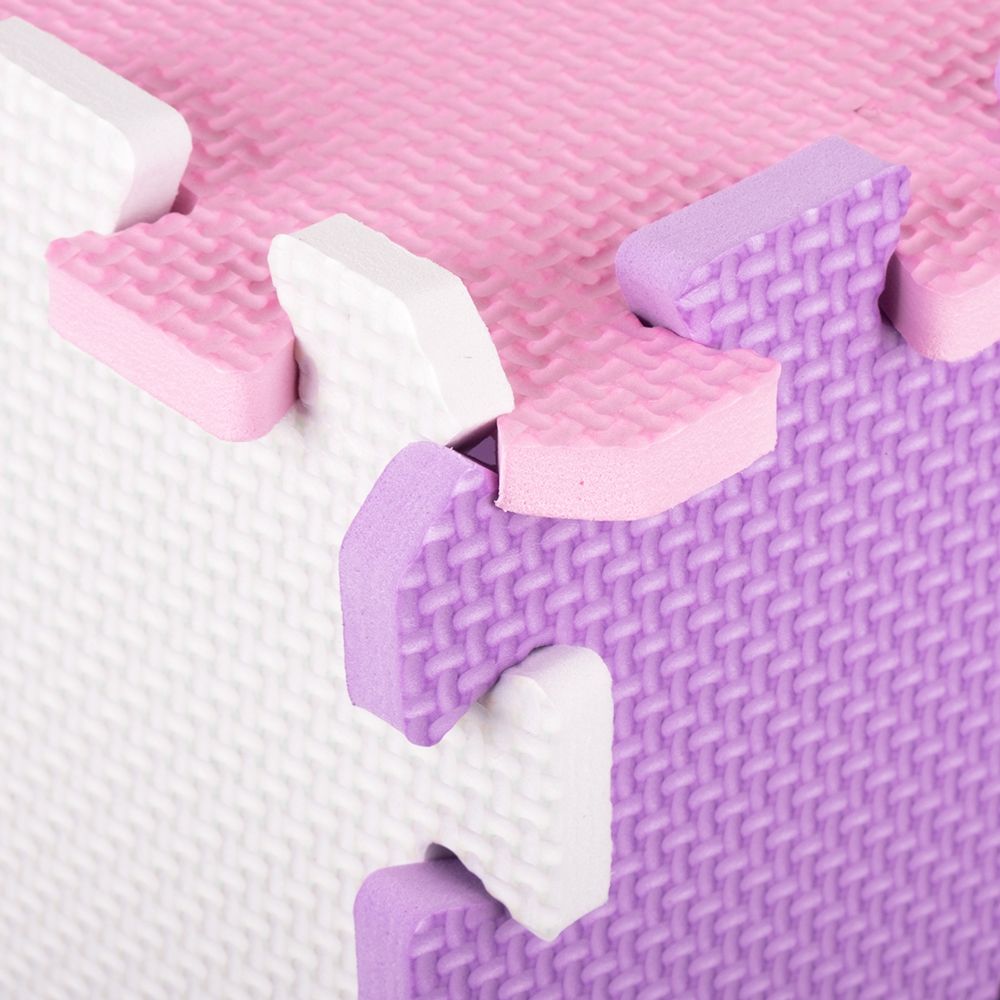 Foam Puzzle lekematte inSPORTline Burgino - rosa