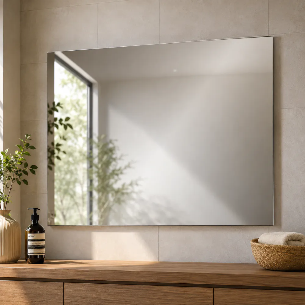 Infrarød speilvarmer 200 W rektangulær 70 x 50 cm – Heidenfeld HF-HS300