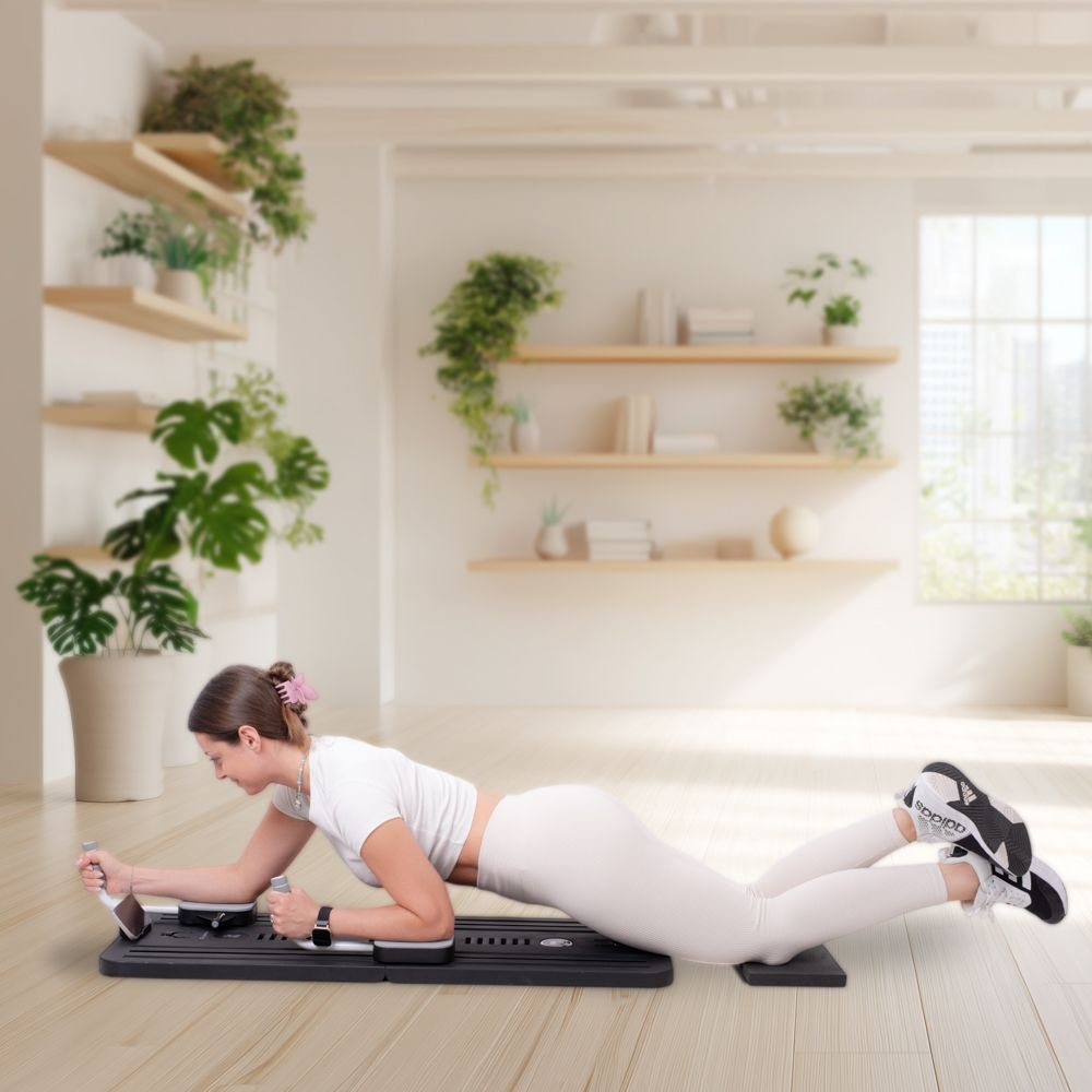Pilates Reformer inSPORTline treningsplattform - sammenleggbar