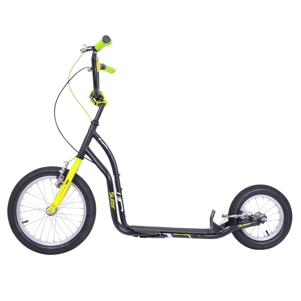 Kick Scooter inSPORTline Suter SE Sort-Gul