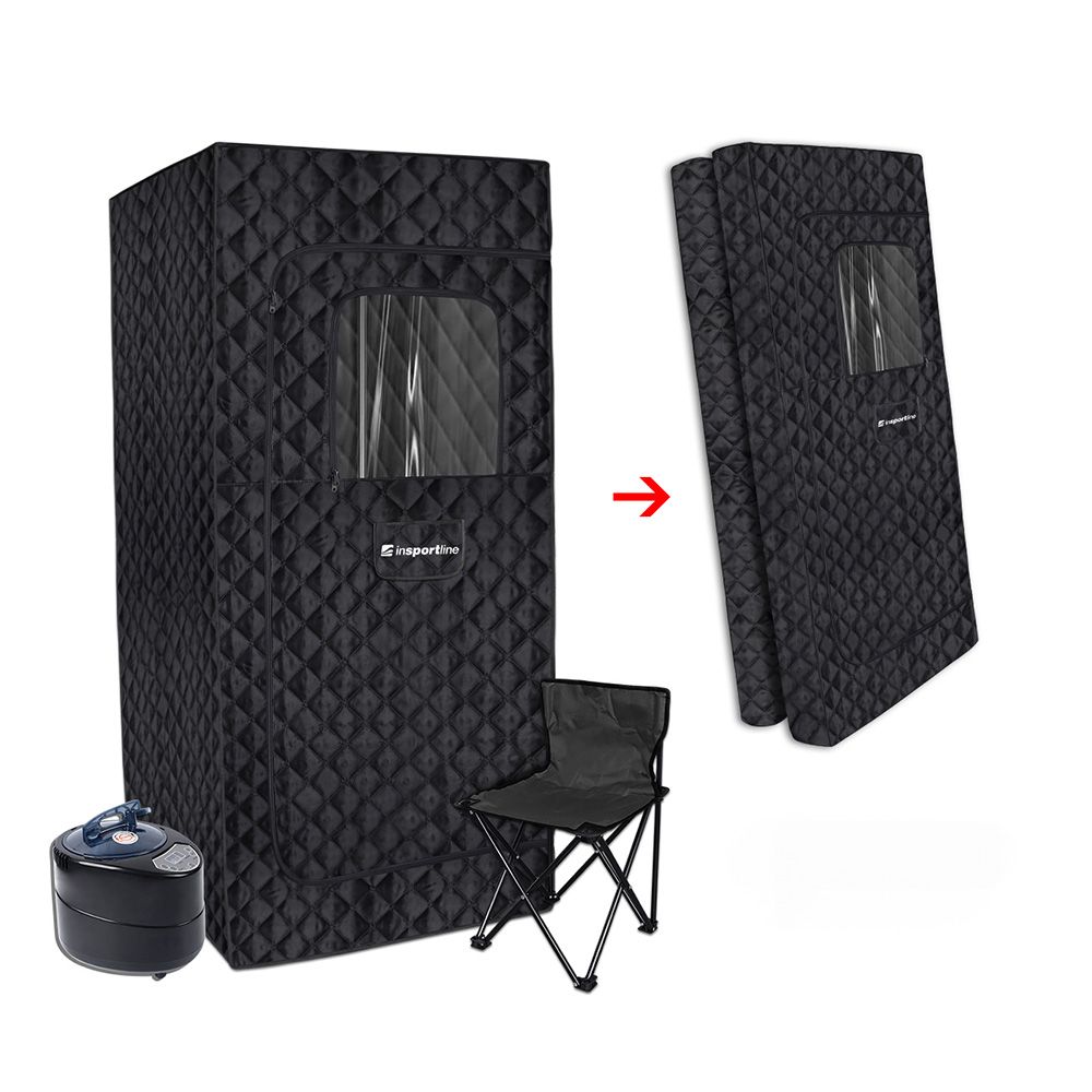 Dampbadstue Steam Sauna inSPORTline Klementina II – aromaterapi