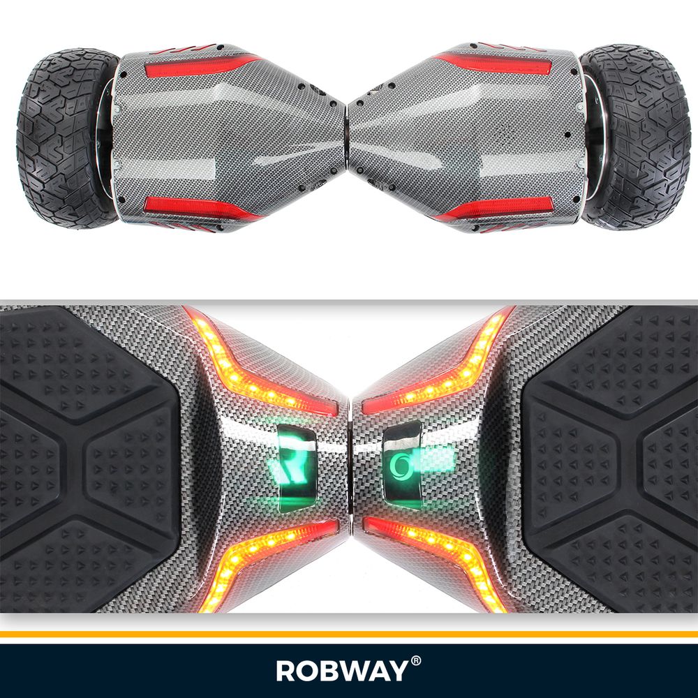 ROBWAY X2 offroad hoverboard for terrengbruk - fargevalg
