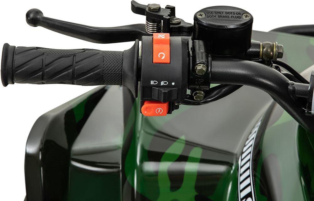 Barne ATV Midi - S-10 125 cc - elstart Kamo Metallic