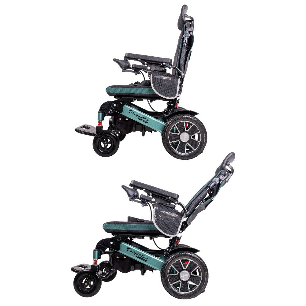 Elektrisk rullestol Hawkie Evo Plus II - justerbar ryggstøtte 700 W