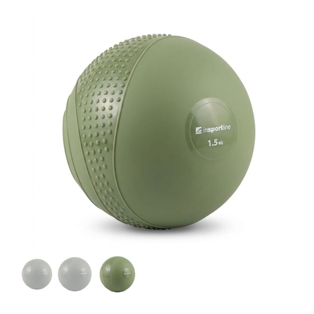 Mini Medisinball 1,5 kg 12 cm - inSPORTline Sendelar