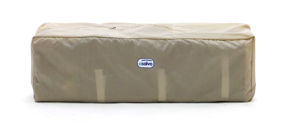 Asalvo reiseseng med stellebord og åpning - beige