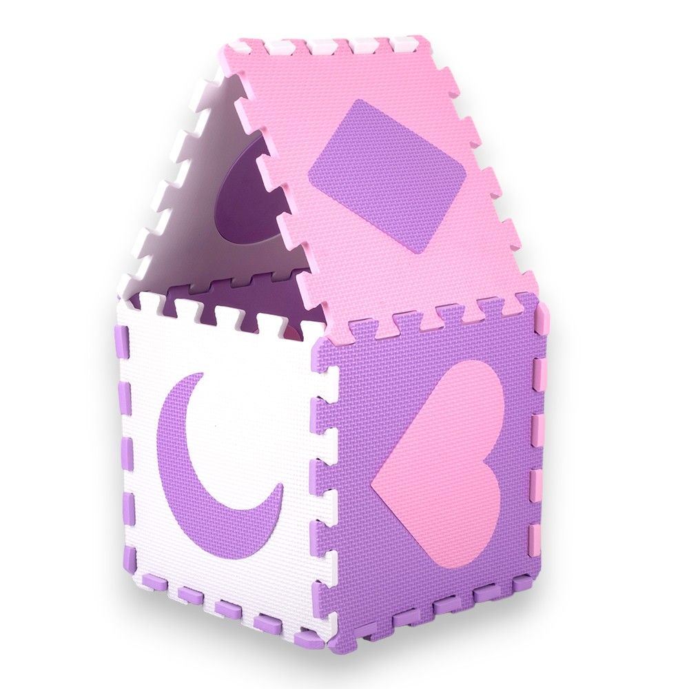 Foam Puzzle lekematte inSPORTline Burgino - rosa