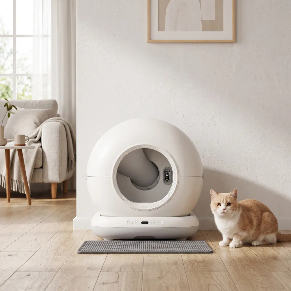 Selvrensende kattedo 72 L med kamera og appstyring