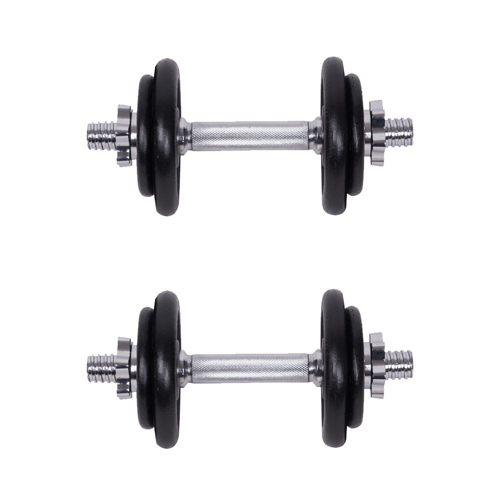 Dumbbell Sett med Koffert - 2x10 kg inSPORTline