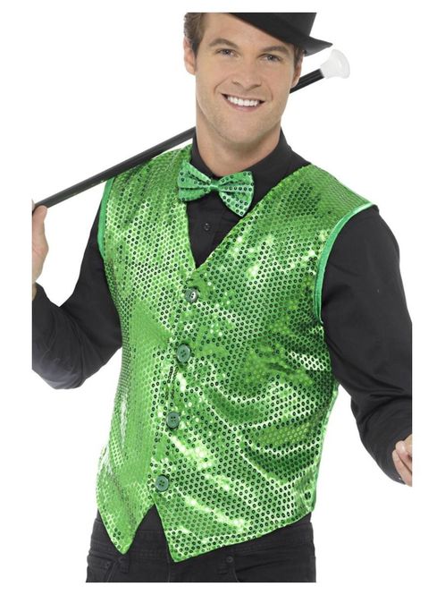 Hovedbilde Glitter vest - grønn