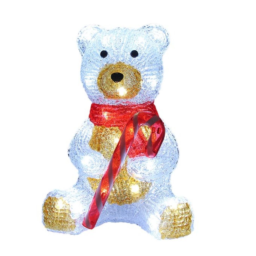 LED Teddybjørn i akryl 