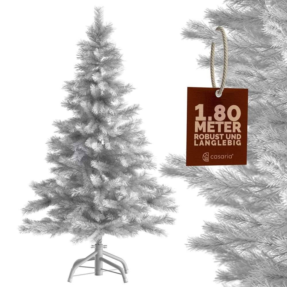 Kunstig juletre hvit - 180cm