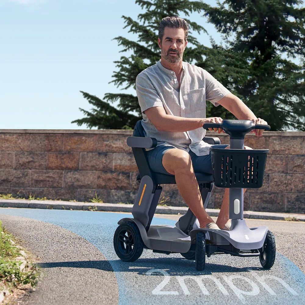 Mobilitetsscooter inSPORTline Clis – sammenleggbar
