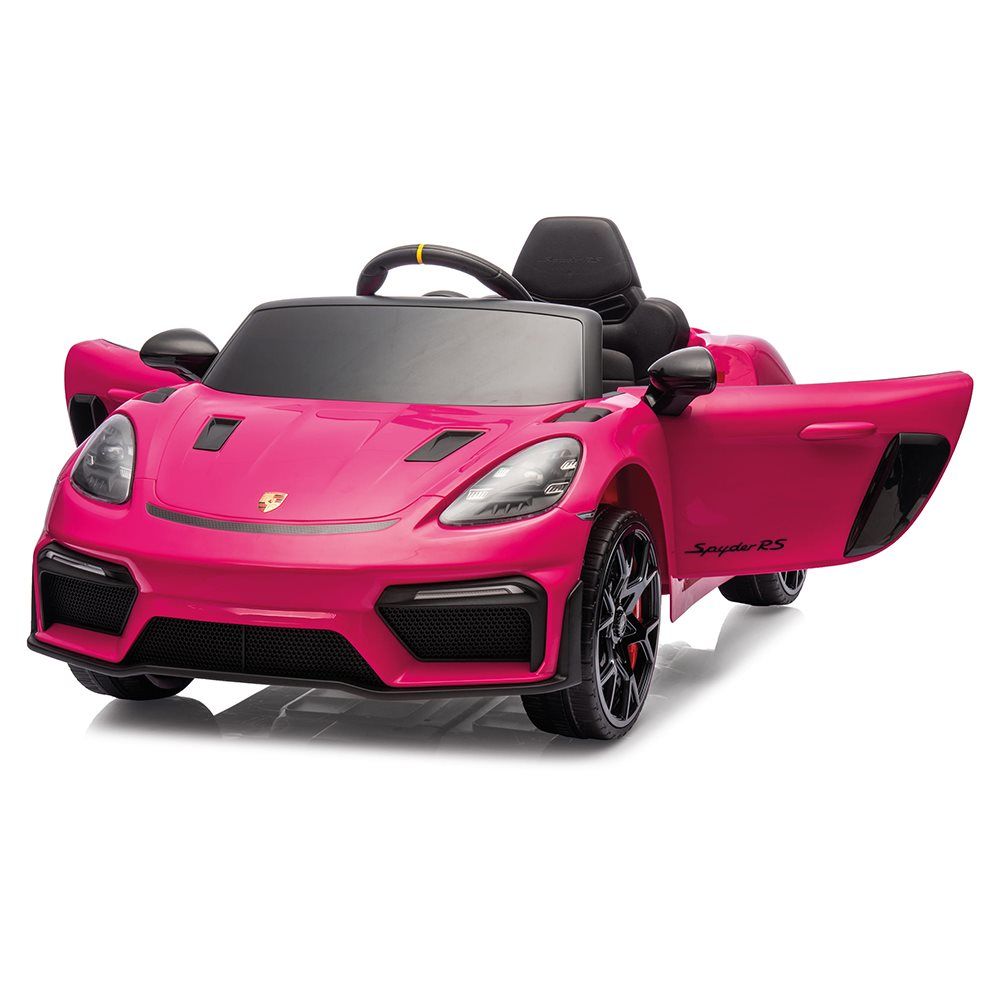 B-vare - Porsche Spyder 718 RS - elbil barn - gummidekk