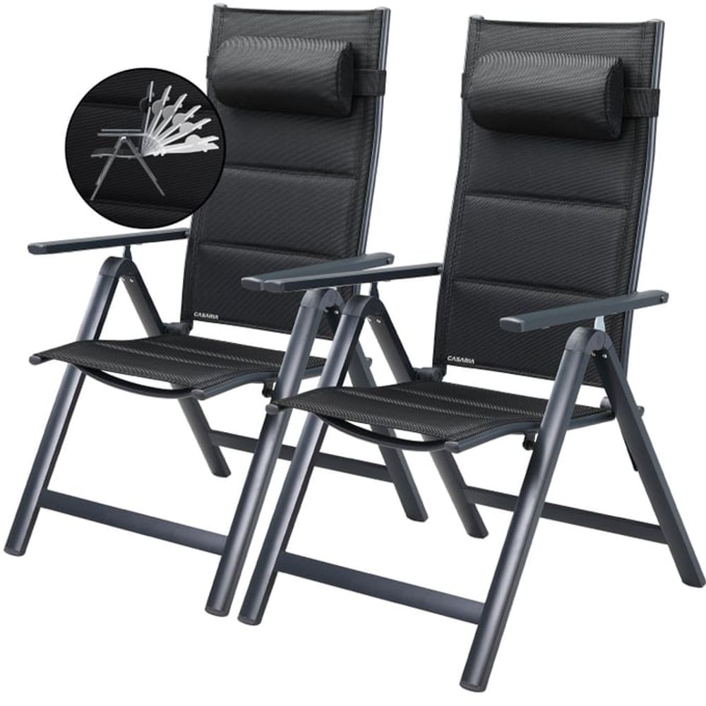 Hagestol Bern Premium 2-pk – antrasitt