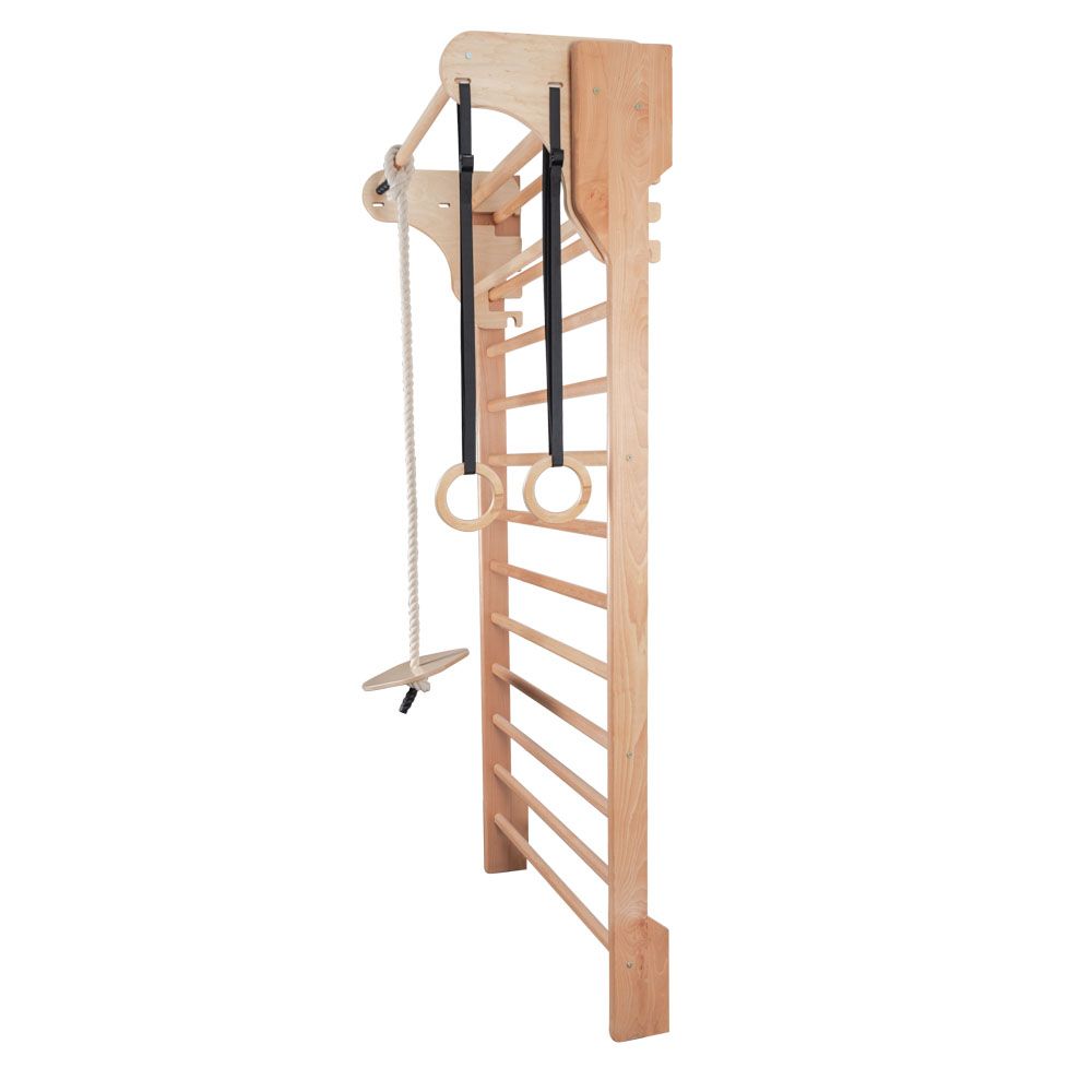 Ribbevegg Steadyline 220x65 cm - med utstyrssett