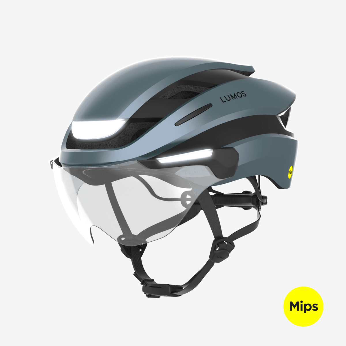 Lumos Ultra E-Bike MIPS hjelm med visir og lys