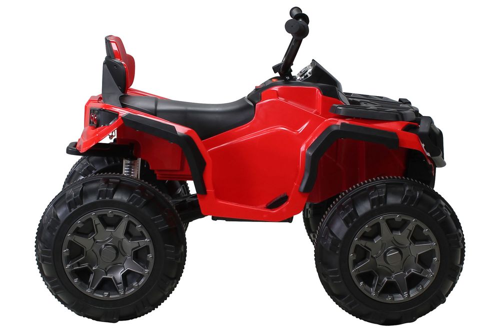Quad ATV for barn, elbil - rød/hvit
