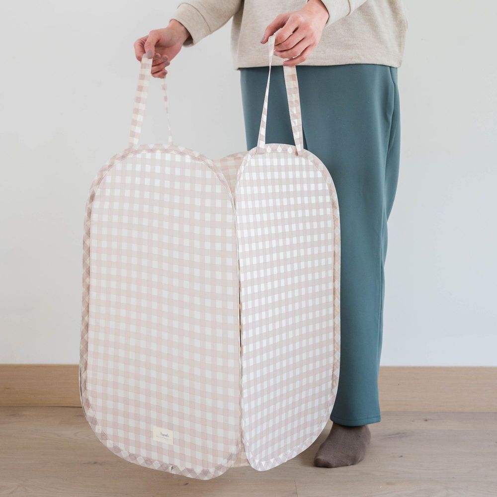 3 Sprouts pop-up skittentøyskurv - Gingham