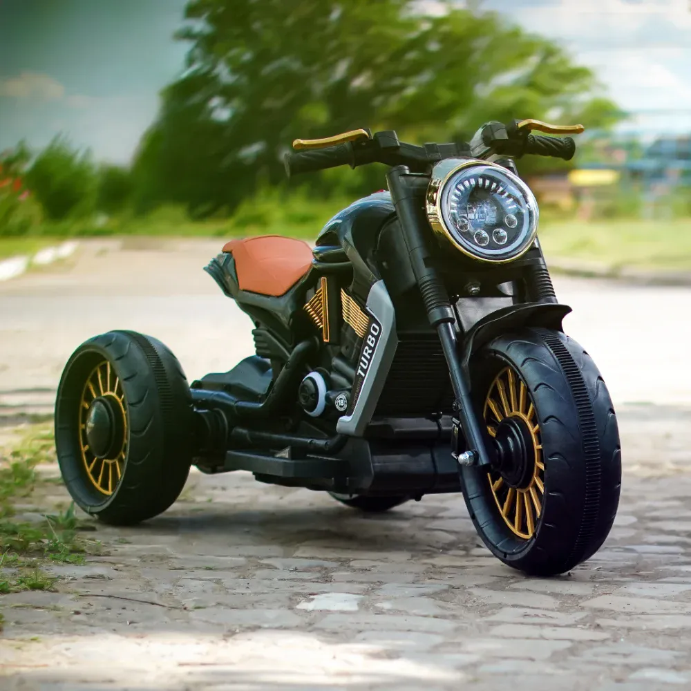 SuperMoto elektrisk motorsykkel for barn – 70W, 12V, Bluetooth