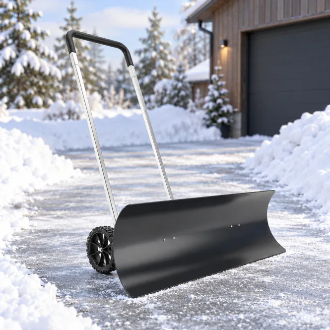 Hovedbilde snøskyver med hjul – 95 cm bred