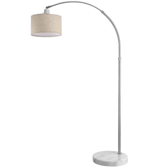 Hovedbilde Design bue lampe lin 150-175cm justerbar - grå