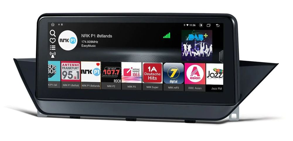 Bilstereo - BMW X1 - E84 - CarPlay - Android Auto - DAB+ - GPS