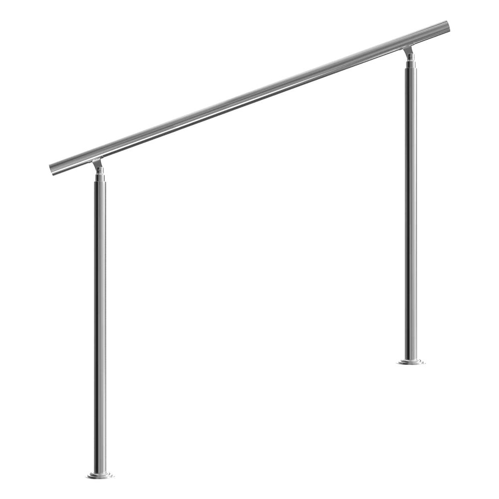 Trapperekkverk i edelstål 150cm