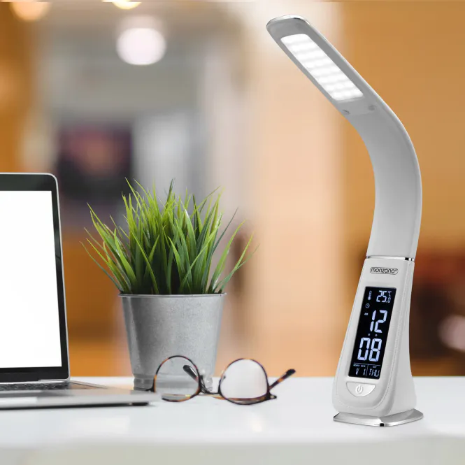 Hovedbilde LED skrivebordslampe Lilly - hvit