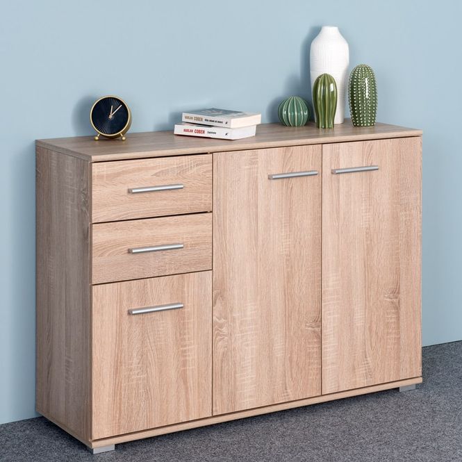 Hovedbilde Kommode eik 107x75x35cm