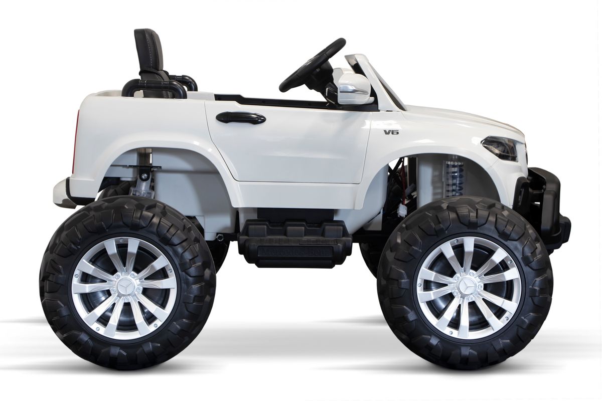 Mercedes X-Klasse Monster Truck barnebil 12V 4x4 med fjernkontroll