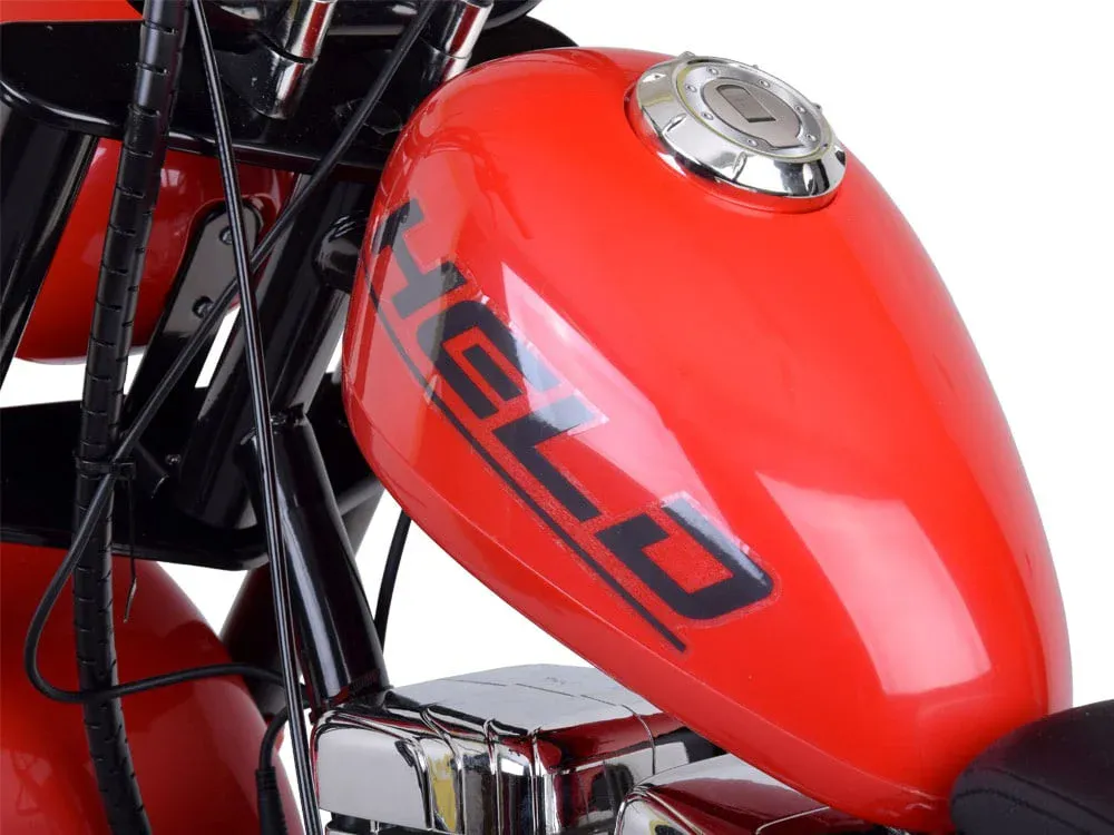 Elektrisk motorsykkel Old-School 300W 24V – Rød